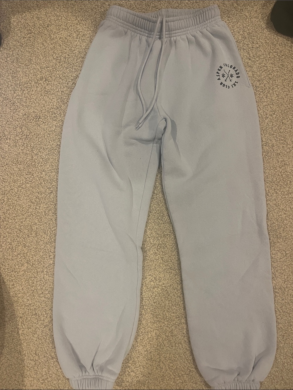 Princess Polly light blue sweatpants